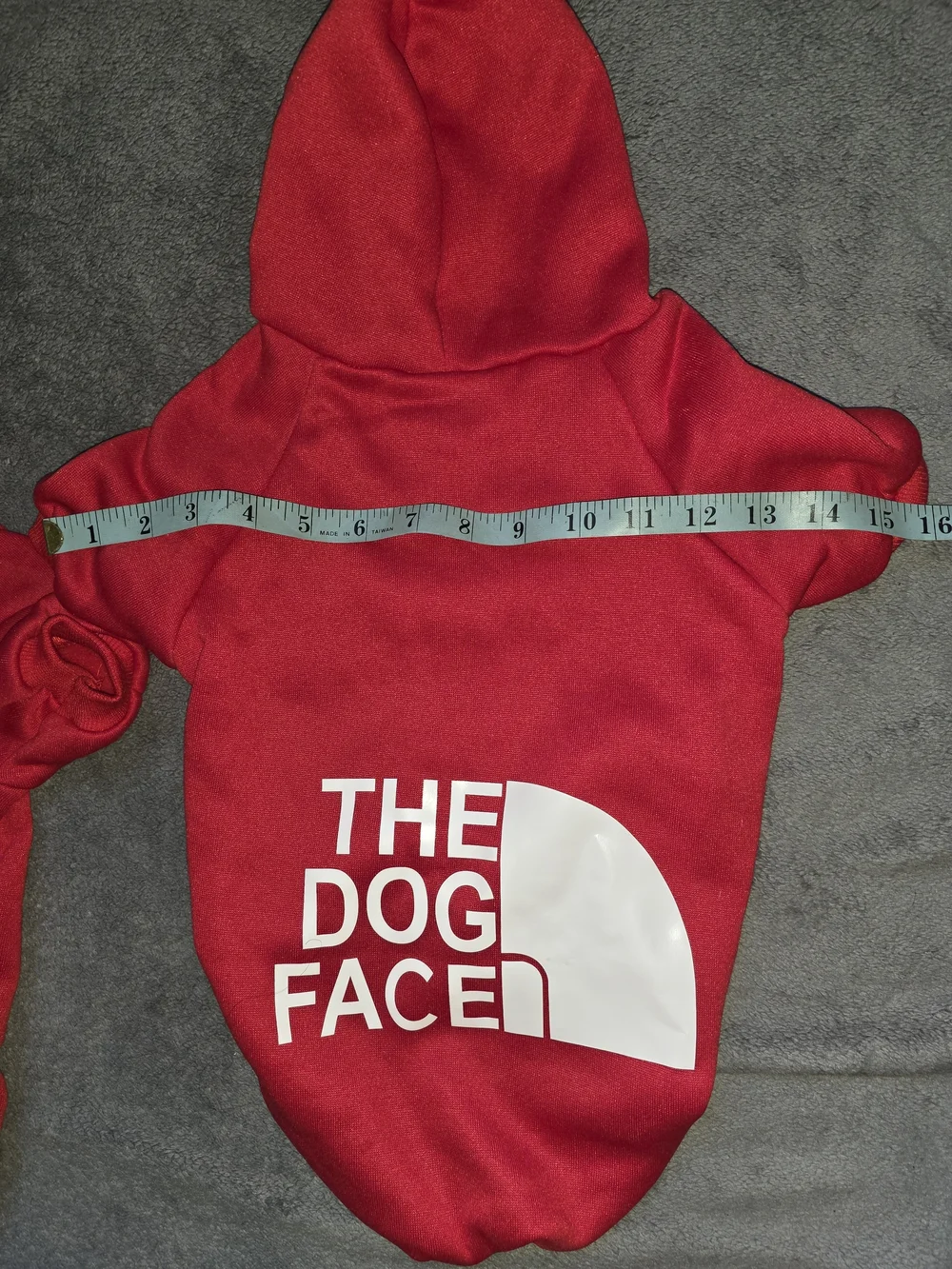 Hooded Dog Sweatshirt- NWOT 'THE DOG FACE'